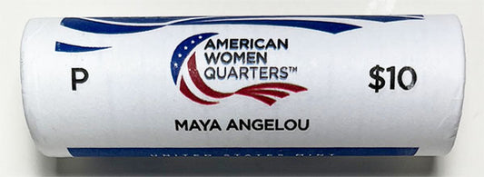 2022 - 25 P Mint American Women Quarter United States Mint Wrapped Rolls