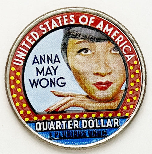 2022 Colorize, Gold Plated, Birth Year Sets, and Christmas Ornament American Women Quarter Anna May Wong