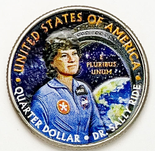 2022 Colorize, Gold Plated, Birth Year Sets, and Christmas Ornament American Women Quarter Dr. Sally Ride