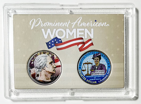 2023 Colorize, Gold Plated, Birth Year Sets, and Christmas Ornament American Women Quarter Eleanor Roosevelt