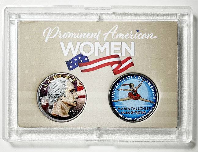 2023 Colorize, Gold Plated, Birth Year Sets, and Christmas Ornament American Women Quarter Maria Tallchief