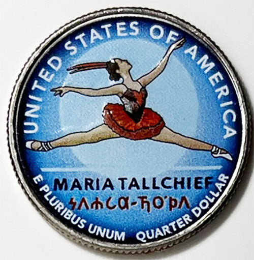2023 Colorize, Gold Plated, Birth Year Sets, and Christmas Ornament American Women Quarter Maria Tallchief