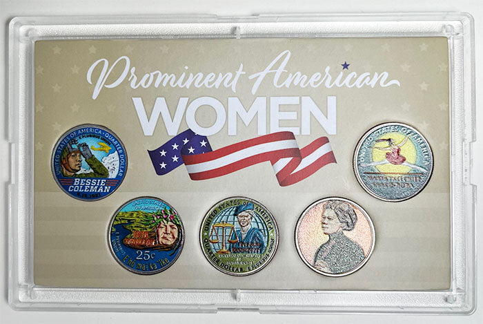2023 Colorize, Gold Plated, Birth Year Sets, and Christmas Ornament American Women Quarter Eleanor Roosevelt