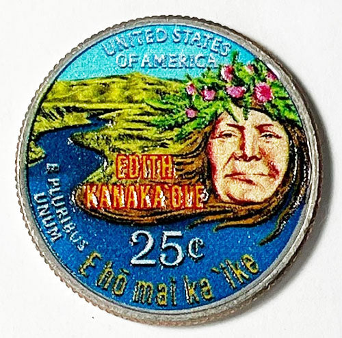 2023 Colorize, Gold Plated, Birth Year Sets, and Christmas Ornament American Women Quarter Edith Kanakaole