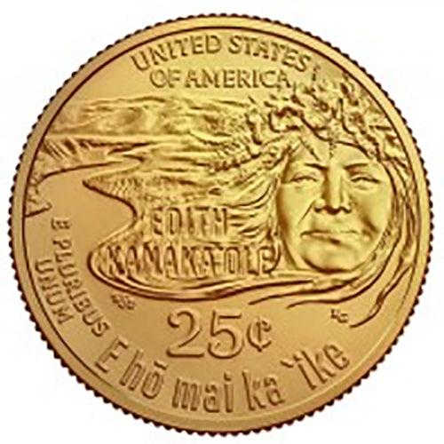 2023 Colorize, Gold Plated, Birth Year Sets, and Christmas Ornament American Women Quarter Edith Kanakaole