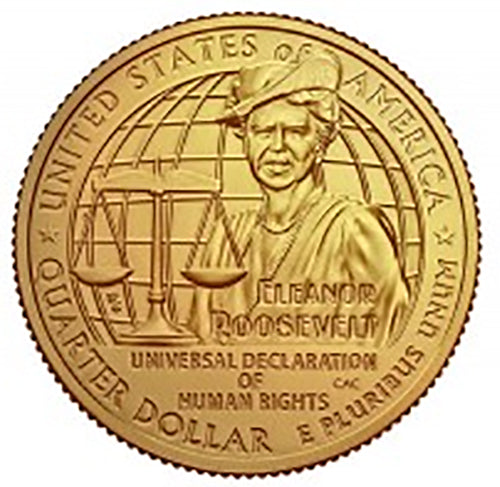 2023 Colorize, Gold Plated, Birth Year Sets, and Christmas Ornament American Women Quarter Eleanor Roosevelt