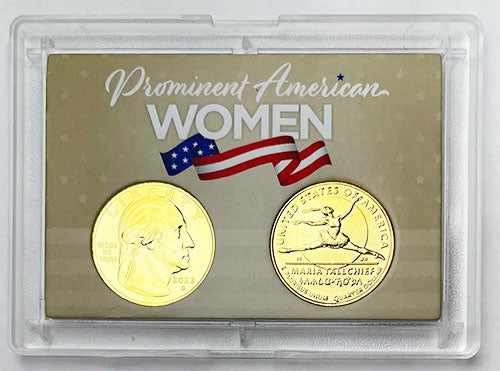 2023 Colorize, Gold Plated, Birth Year Sets, and Christmas Ornament American Women Quarter Maria Tallchief