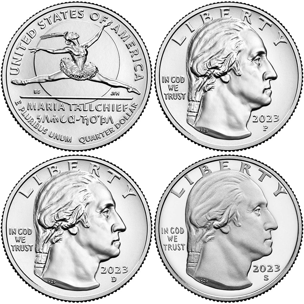 2023 BU & Proof American Women Quarter Maria Tallchief