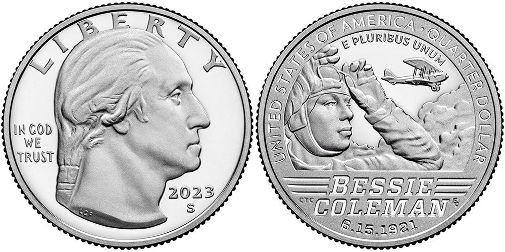 2023 BU & Proof American Women Quarter Bessie Coleman