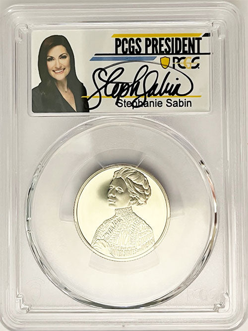 2023 PCGS Certified American Women Quarter Jovita Idar with Stephanie Sabin Label