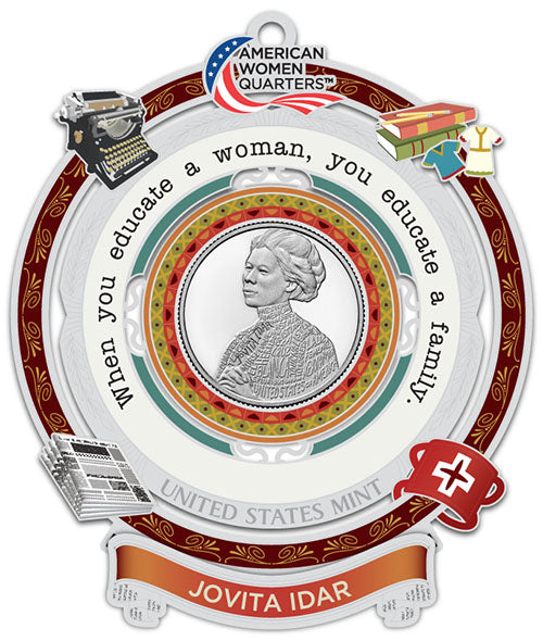 2023 Colorize, Gold Plated, Birth Year Sets, and Christmas Ornament American Women Quarter Jovita Idar