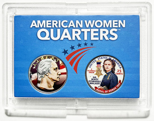 2024 Colorize, Gold Plated, Birth Year Sets, and Christmas Ornament American Women Quarter Dr. Mary Edwards Walker