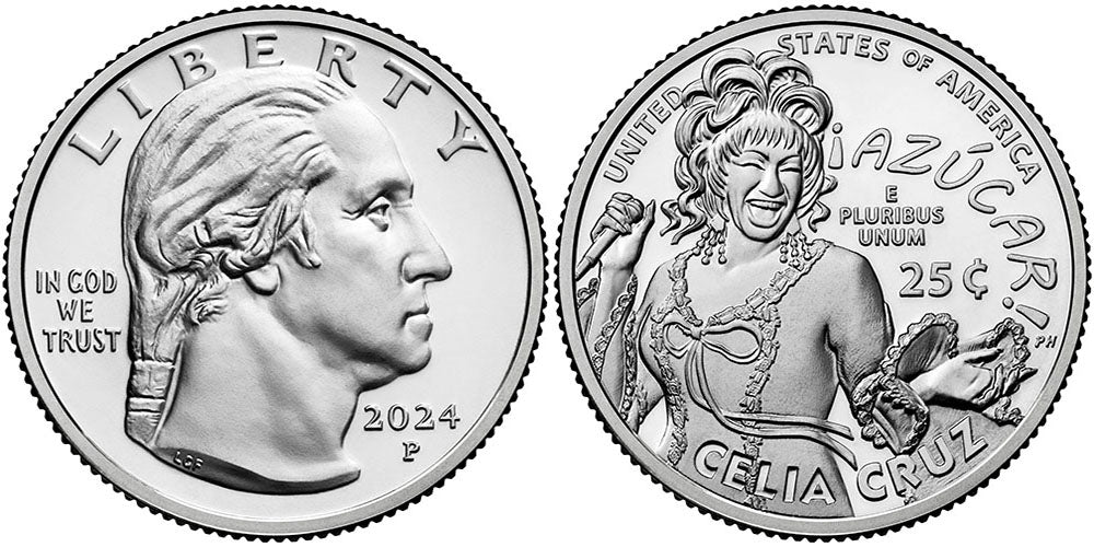2024 BU & Proof American Women Quarter Celia Cruz
