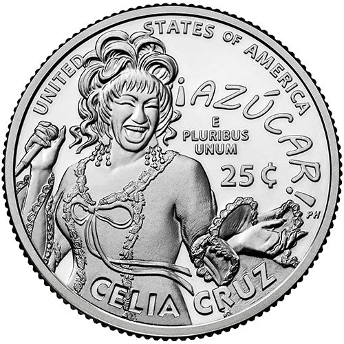 2024 BU & Proof American Women Quarter Celia Cruz