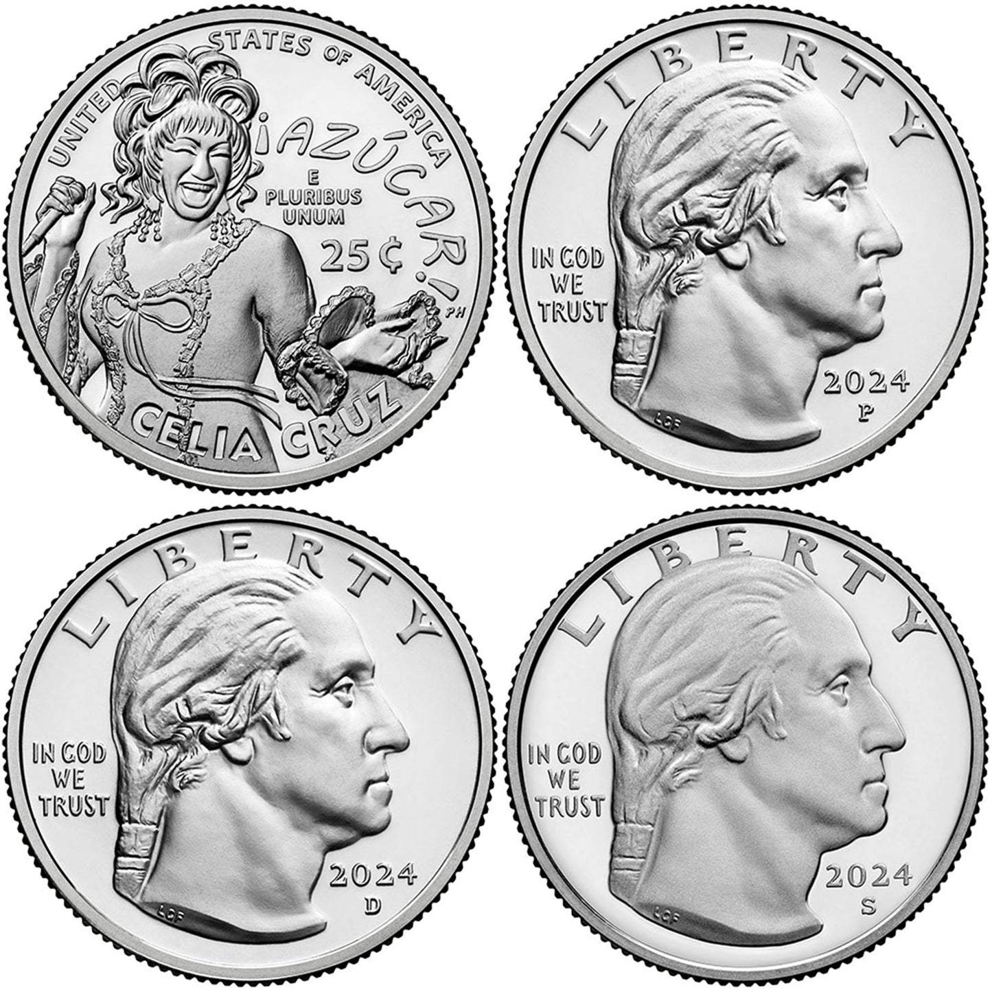 2024 BU & Proof American Women Quarter Celia Cruz