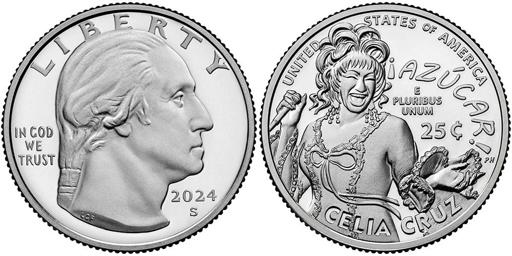 2024 BU & Proof American Women Quarter Celia Cruz