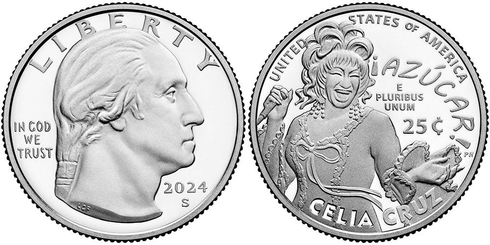 2024 BU & Proof American Women Quarter Celia Cruz
