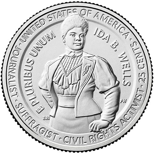 2025 BU & Proof American Women Quarter Ida B. Wells