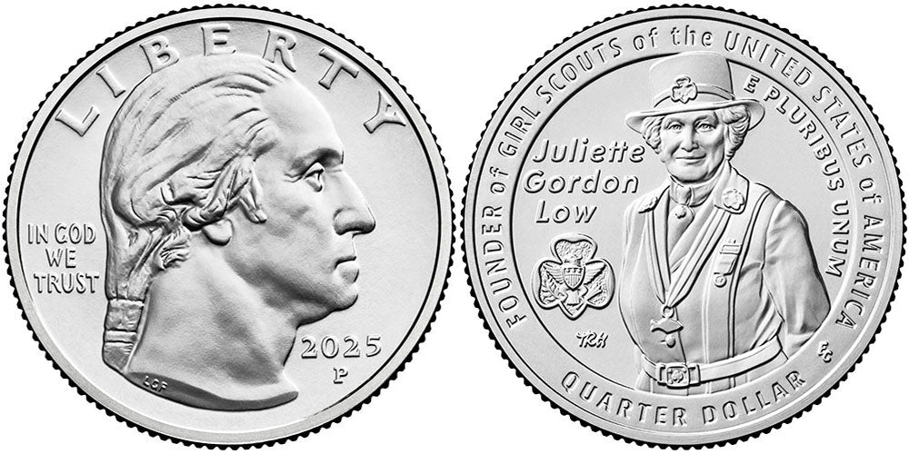 2025 BU & Proof American Women Quarter Juliette Gordon Low