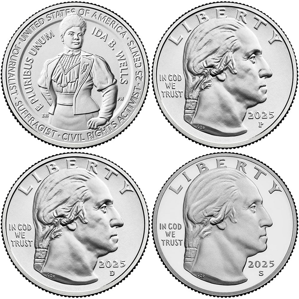 2025 BU & Proof American Women Quarter Ida B. Wells
