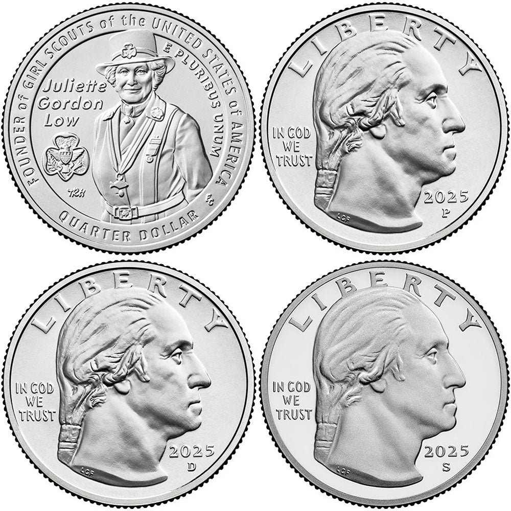 2025 BU & Proof American Women Quarter Juliette Gordon Low