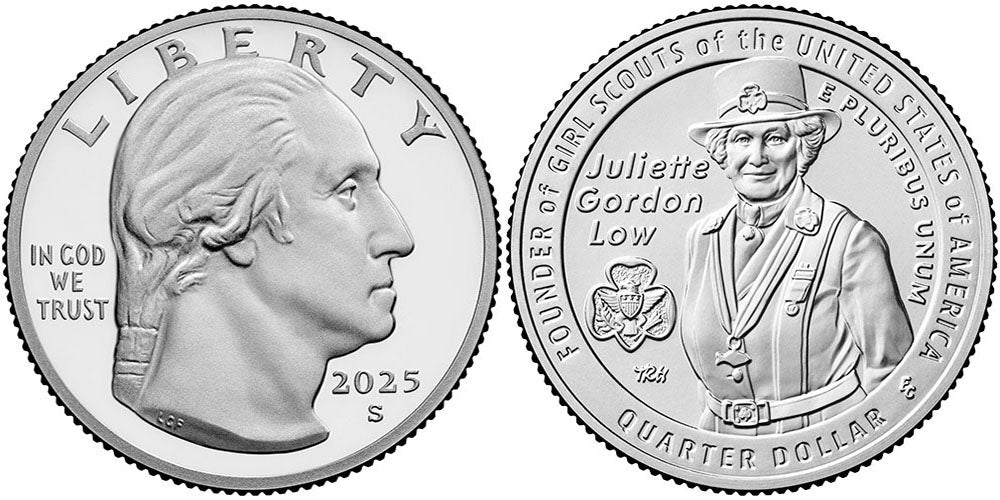 2025 BU & Proof American Women Quarter Juliette Gordon Low