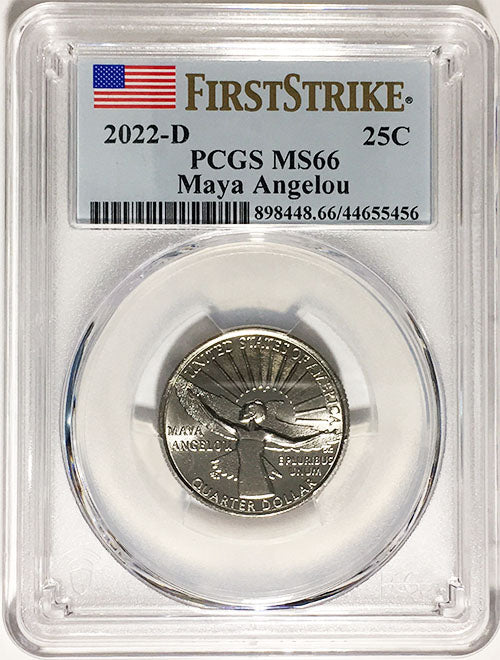 2022 PCGS Certified American Women Quarter Dr. Sally Ride First Strike Label
