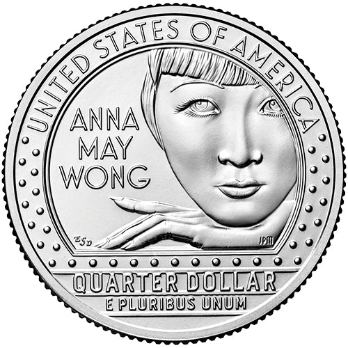 2022 BU & Proof American Women Quarters Anna May Wong