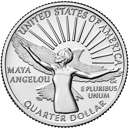 2022 BU & Proof American Women Quarters Maya Angelou