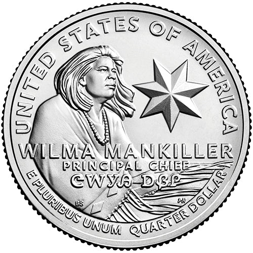 2022 BU & Proof American Women Quarters Wilma Mankiller