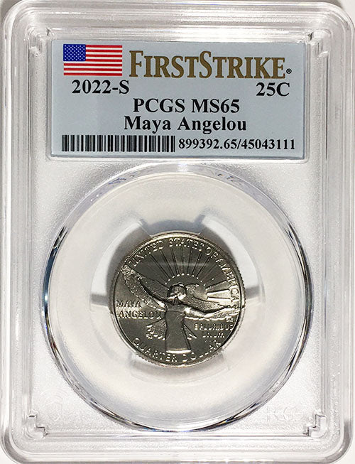 2022 PCGS Certified American Women Quarters Wilma Mankiller First Strike Label