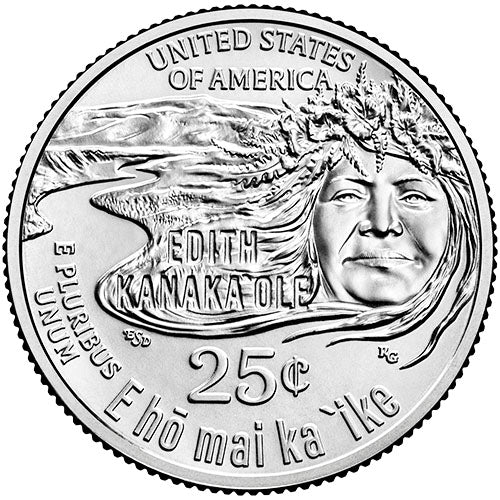 2023 BU & Proof American Women Quarter Edith Kanakaole