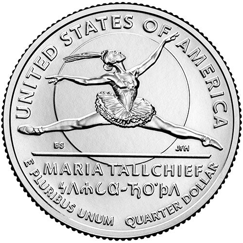 2023 BU & Proof American Women Quarter Maria Tallchief