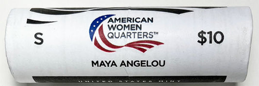 2022 - 25 American Women Quarter S Mint Wrapped Rolls