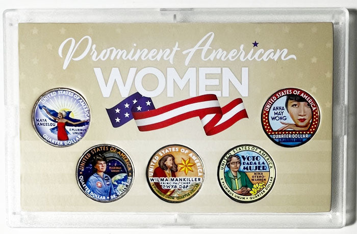 2022 Colorize, Gold Plated, Birth Year Sets, and Christmas Ornament American Women Quarter Anna May Wong