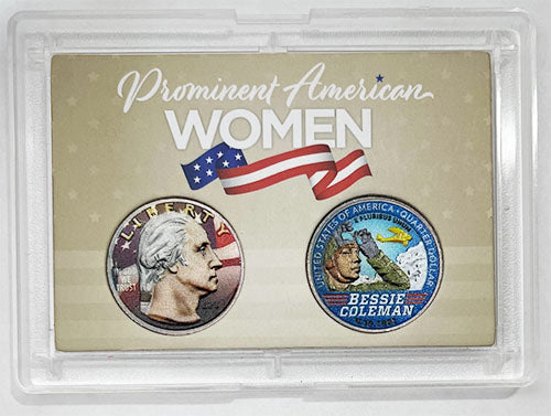 2023 Colorize, Gold Plated, Birth Year Sets, and Christmas Ornament American Women Quarter Bessie Coleman