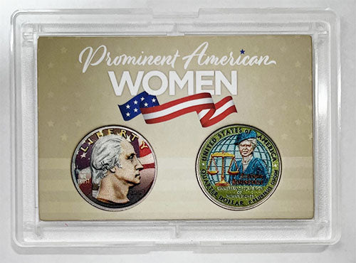 2023 Colorize, Gold Plated, Birth Year Sets, and Christmas Ornament American Women Quarter Eleanor Roosevelt