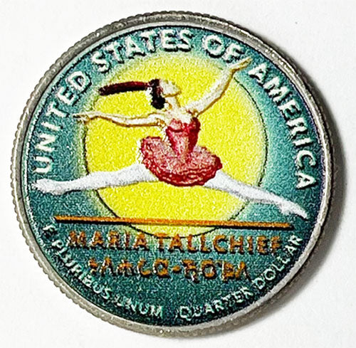 2023 Colorize, Gold Plated, Birth Year Sets, and Christmas Ornament American Women Quarter Maria Tallchief