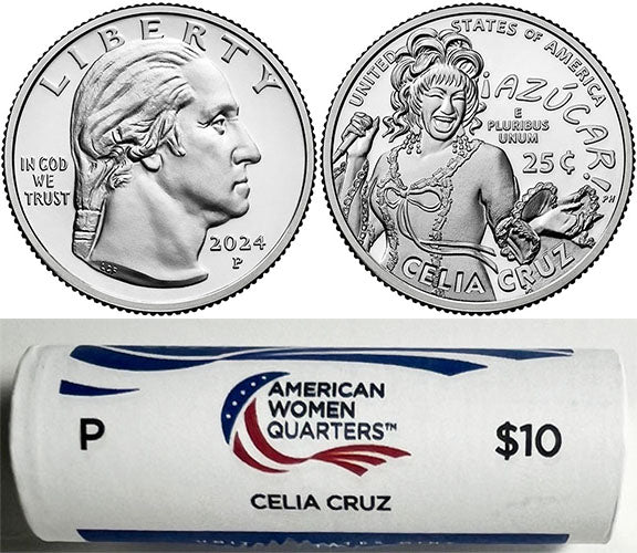 2022 - 25 P Mint American Women Quarter United States Mint Wrapped Rolls