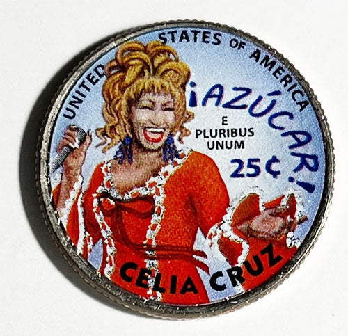 2024 Colorize, Gold Plated, Birth Year Sets, and Christmas Ornament American Women Quarter Celia Cruz