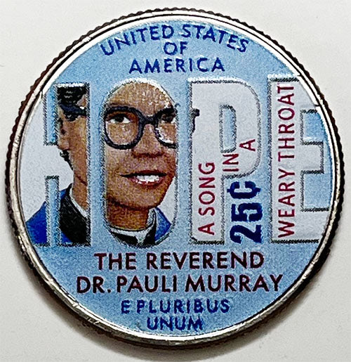 2024 Colorize, Gold Plated, Birth Year Sets, and Christmas Ornament American Women Quarter Rev. Dr. Pauli Murray