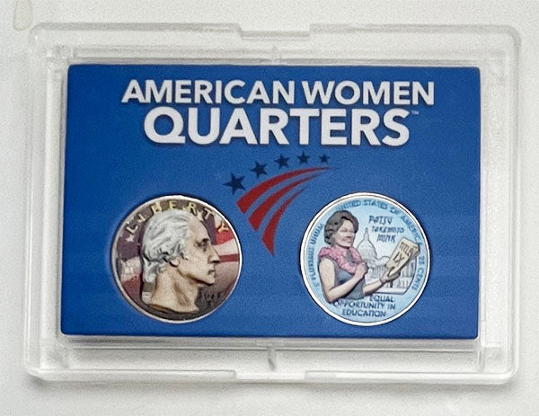 2024 Colorize, Gold Plated, Birth Year Sets, and Christmas Ornament American Women Quarter Hon. Patsy Takemoto Mink