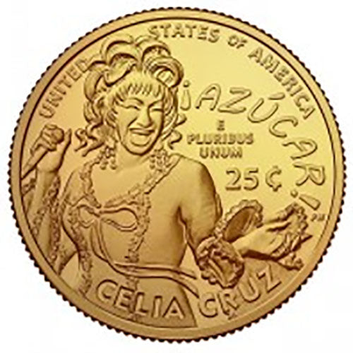 2024 Colorize, Gold Plated, Birth Year Sets, and Christmas Ornament American Women Quarter Celia Cruz