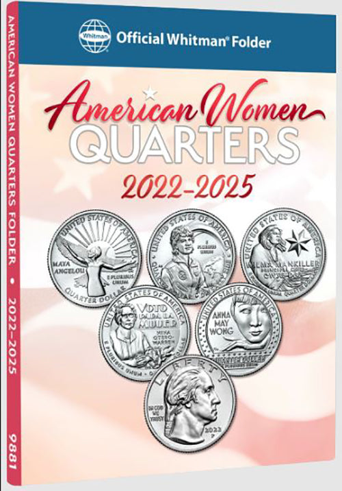 American Women Quarters Whitman Date Set Coin Folder