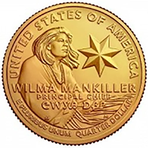 2022 Colorize, Gold Plated, Birth Year Sets, and Christmas Ornament American Women Quarter Wilma Mankiller
