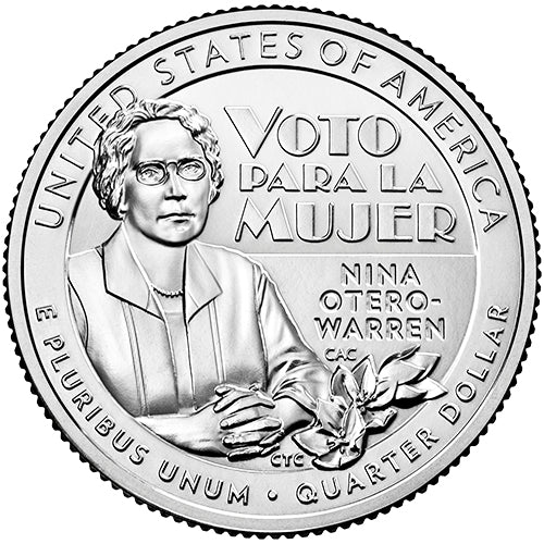 2022 BU & Proof American Women Quarters Nina Otero-Warren