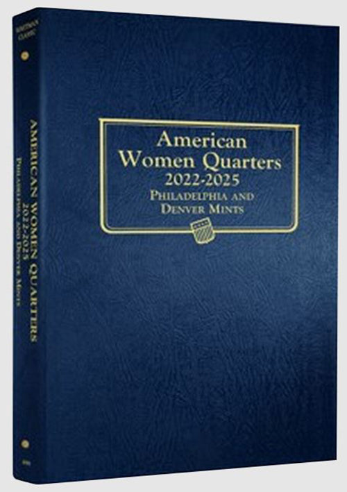 American Women Quarter Whitman P and D Coin Album