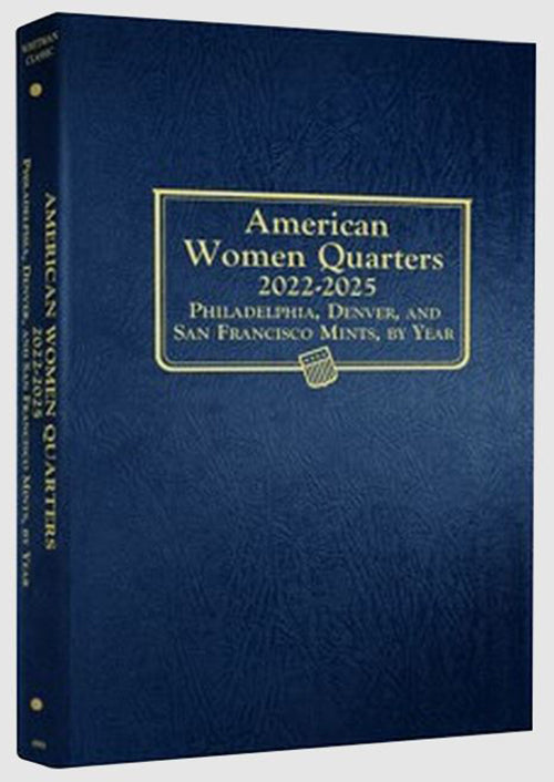 American Women Quarter Whitman P, D, and S Coin Album