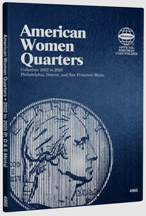 American Women Quarter Whitman P,D and S Coin Folder