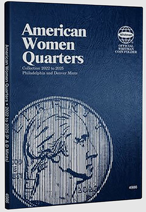 American Women Quarter Whitman P and D Coin Folder